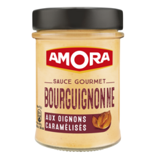 AMORA Sauce gourmet bourguignonne aux oignons caramélisées 188g