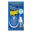 RAID Recharge pour diffuseur électrique anti-moustiques & moustiques tigres efficace 45 nuits 1 recharge