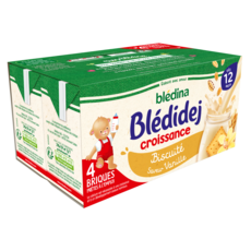 Bledina Bledidej Cereales Lactees Vanille Des 6 Mois 4x250ml Pas Cher A Prix Auchan