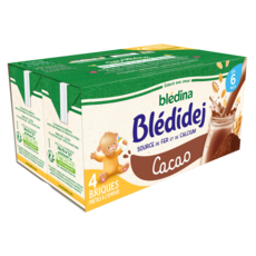 Bledina Bledidej Cereales Lactees A La Madeleine Des 9 Mois 4x250ml Pas Cher A Prix Auchan