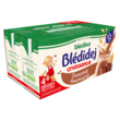 BLEDINA Blédidej céréales lactées chocolat gourmand dès 12 mois 4x250ml