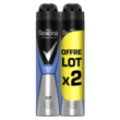 REXONA MEN Déodorant spray homme 48h colbalt 2x200ml