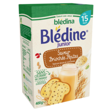 Bledina Bledine Cereales Saveur Brioche Et Pepites De Chocolat En Poudre Des 15 Mois 400g Pas Cher A Prix Auchan