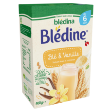 BLEDINA Blédine céréales en poudre à la vanille dès 6 mois 400g