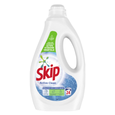 SKIP Lessive liquide diluée Active Clean 24 lavages 1,2l