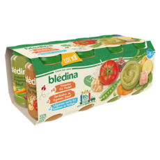 Bledina Petit Pot 3 Varietes Volaille Legumes Et Poisson Des 6 Mois 2x0g Pas Cher A Prix Auchan