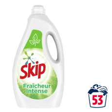 SKIP Lessive liquide fraîcheur intense 53 lavages 2,65l