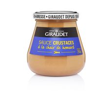 GIRAUDET Sauce crustacés à la chair de homard 1 pièce 250g