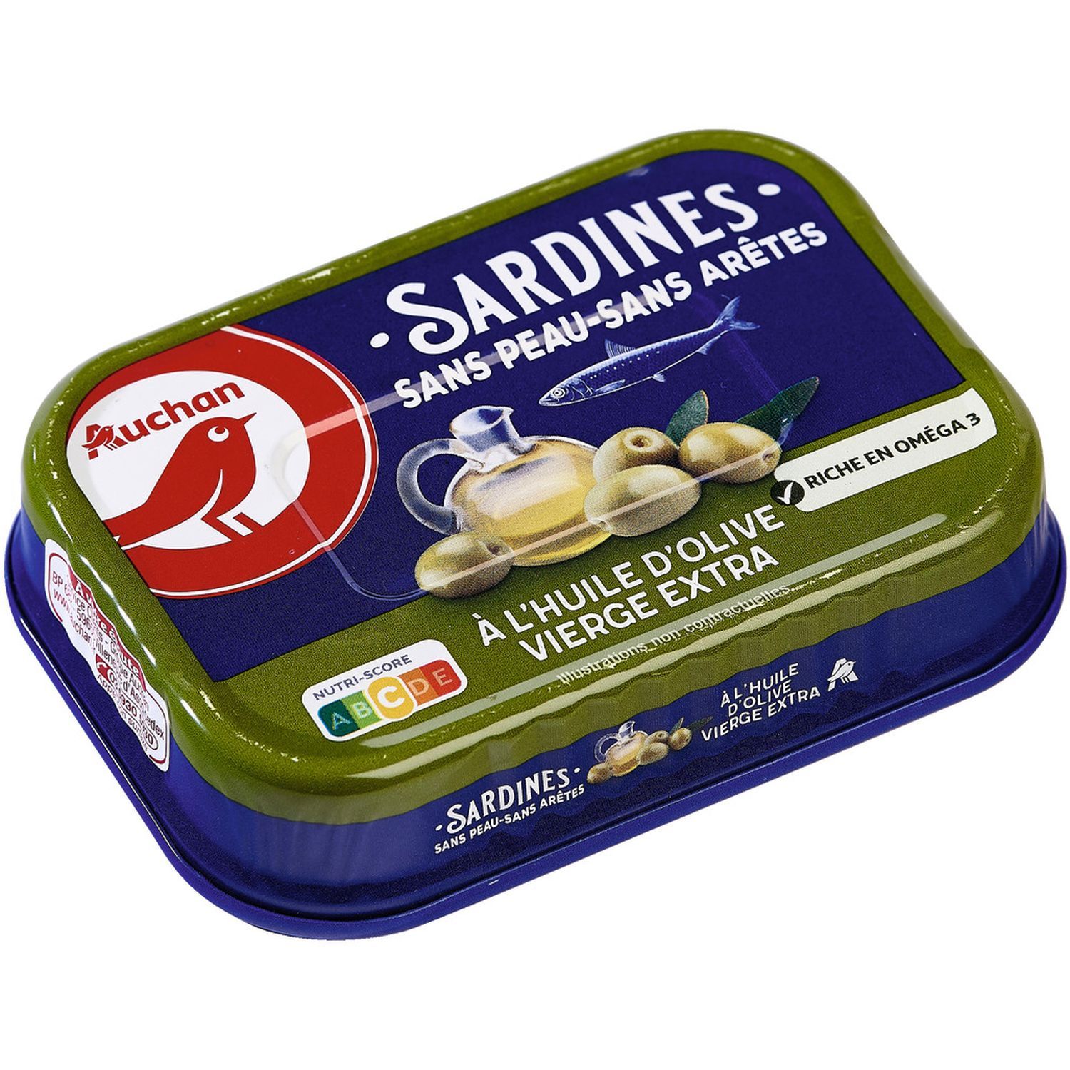 Sardines Huile d'Olive Vierge Extra