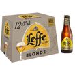 LEFFE Bière blonde 6,6% 12x25cl