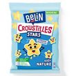 BELIN Croustilles stars biscuits salés goût nature 90g