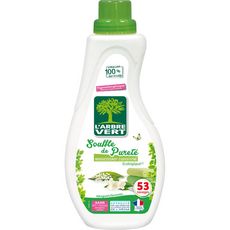 L Arbre Vert Adoucissant Concentre Ecolabel Famille Et Bebe 53 Lavages 800ml Pas Cher A Prix Auchan