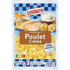 LUSTUCRU Tortellini au poulet crème  2/3 portions 300g