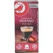 AUCHAN Capsules de café Espresso intensité 10 compatibles Nespresso 10 capsules 52g
