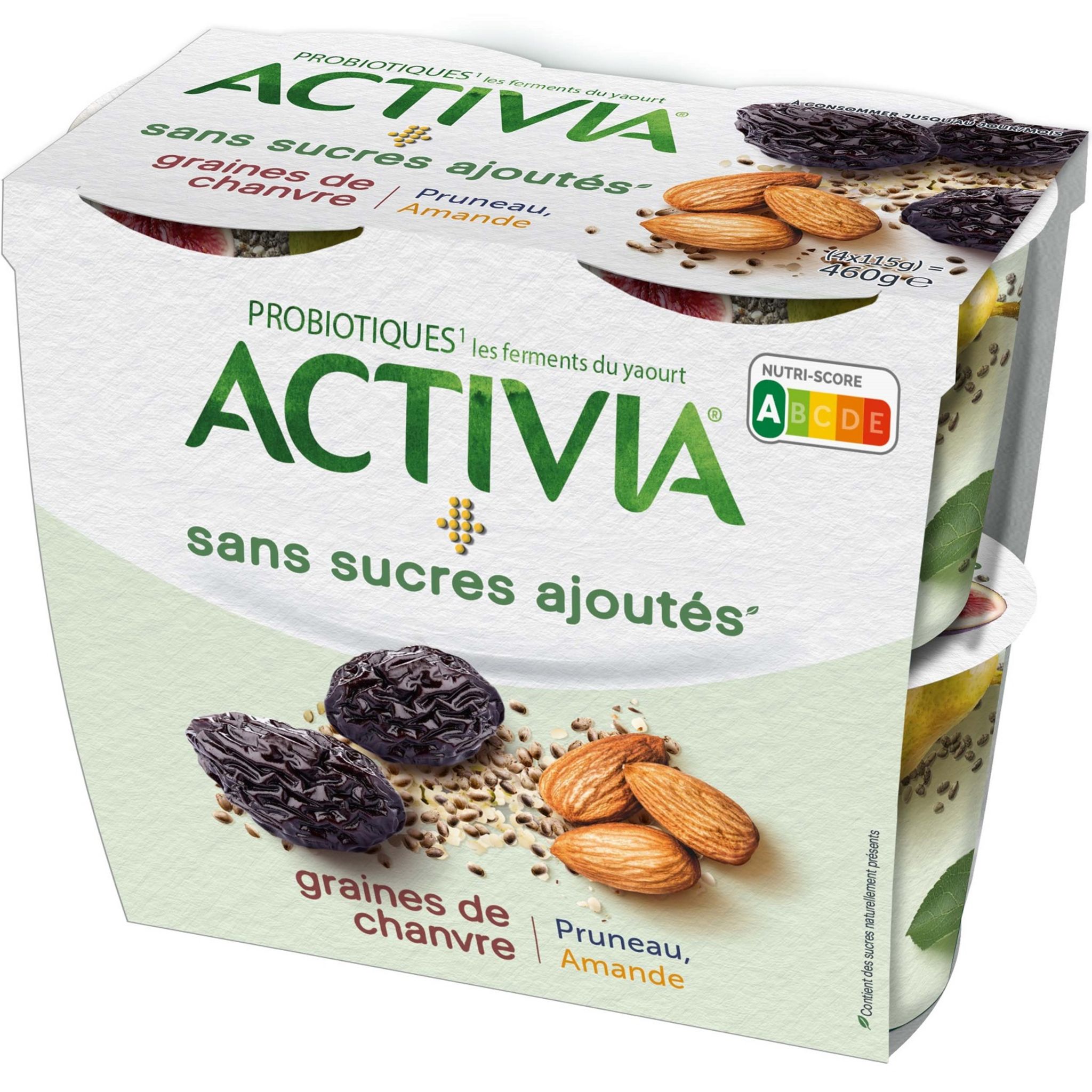 Yogourts probiotiques Activia Céréales 4x115g (460g) acheter à