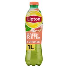 LIPTON Green Thé glacé saveur agrume 1l