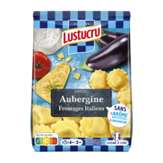 LUSTUCRU Girasoli aubergine et fromage italiens 2 portions 250g