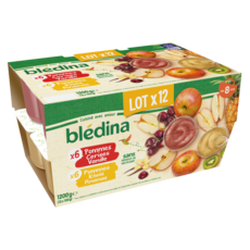 Auchan Baby Petit Pot Dessert Pomme Pruneau Des 6 Mois 4x97g Pas Cher A Prix Auchan