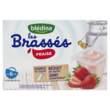 BLEDINA Les brassés petit pot dessert lacté à la fraise dès 6 mois 6x95g