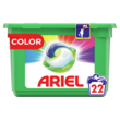 ARIEL Pods capsules de lessive tout en 1 couleurs 22 lavages 22 capsules