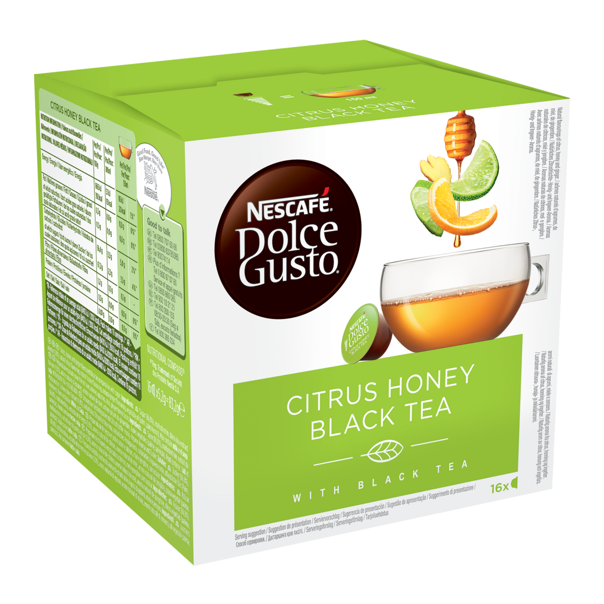 Capsule Thé au citron pour Dolce gusto