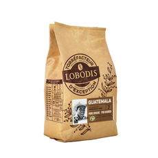 LOBODIS Pure Origine Guatemala Café en grains pur arabica 500g