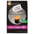 Carte Noire CARTE NOIRE Dosettes de café Espresso intensité 8 compatibles Senseo