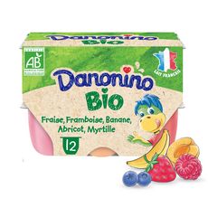 Danonino Bio Petits Suisses Aux Fruits 12x50g Pas Cher A Prix Auchan