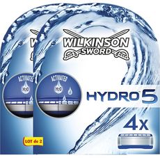 WILKINSON Hydro 5 recharge lames de rasoir 2x4 recharges 