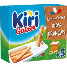 Kiri Gouter Fromage Fondu A La Creme Et Gressins 5 Portions 175g Pas Cher A Prix Auchan