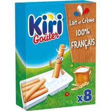 Kiri Gouter Fromage Fondu A La Creme Et Gressins 8 Portions 280g Pas Cher A Prix Auchan