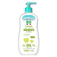 Carryboo Liniment Oleo Calcaire A L Huile D Olive Bio Pour Bebe 450ml Pas Cher A Prix Auchan