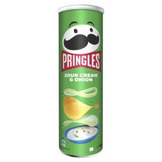 PRINGLES Chips tuiles crème et oignon 195g