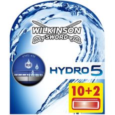 WILKINSON Lames de rasoir hydro 5 Skin Protect 10+2 offertes 12 lames