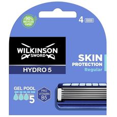 WILKINSON Lames de rasoir hydro 5 skin protection regular 4 lames