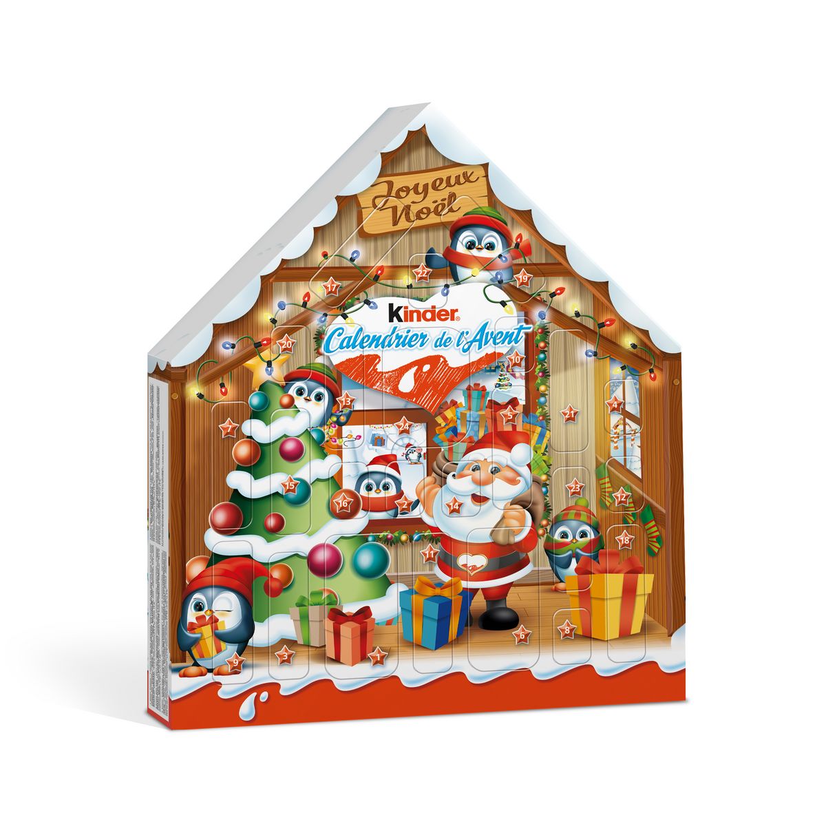 Kinder Calendrier De L Avent 24 Pieces 184g Pas Cher A Prix Auchan