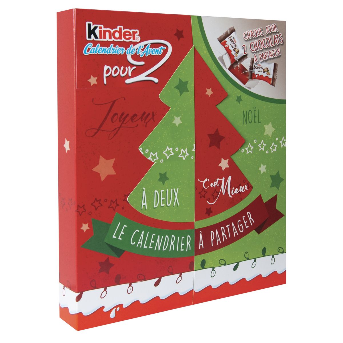 Kinder Calendrier De L Avent Pour Deux 308g Pas Cher A Prix Auchan