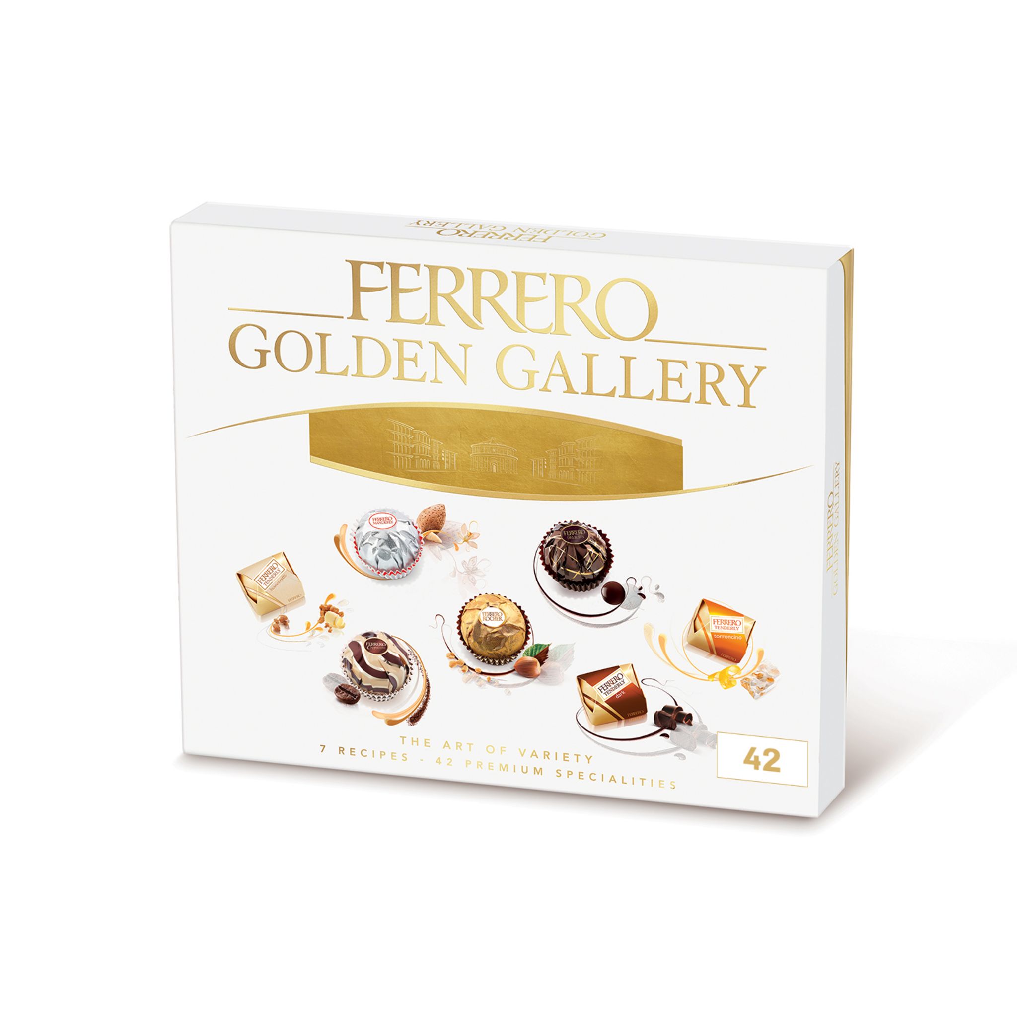 FERRERO Golden Gallery Assortiment de chocolats 42 pièces 405g pas