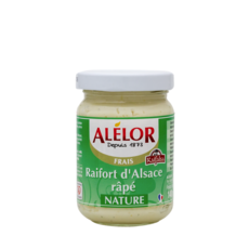 ALELOR Raifort d'Alsace râpé 140g