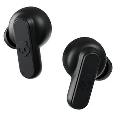 SKULLCANDY Écouteurs sans fil Bluetooth avec étui de charge - Dime True - Noir