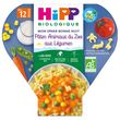 HIPP Assiette pâtes animaux du zoo au légumes bio dès 12 mois 230g