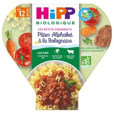 HIPP Assiette pâtes à la bolognaise bio dès 12 mois 230g