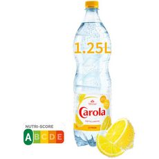 CAROLA Eau pétillante aromatisée citron 1,25l