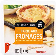 Auchan Tarte Aux Fromages 130g Pas Cher A Prix Auchan