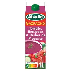 ALVALLE Gazpacho tomate, betterave et herbes de provence 1l