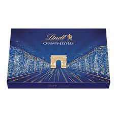 LINDT Champs Elysées assortiment de chocolats extra fins au lait noirs et blancs fourrés 90 pièces 973g
