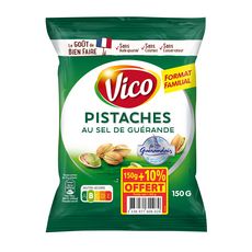 VICO Pistaches au sel de Guérande 150g +10% offert
