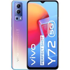 VIVO Smartphone Y72  5G  128 Go  6.58 pouces  Bleu  Double NanoSim