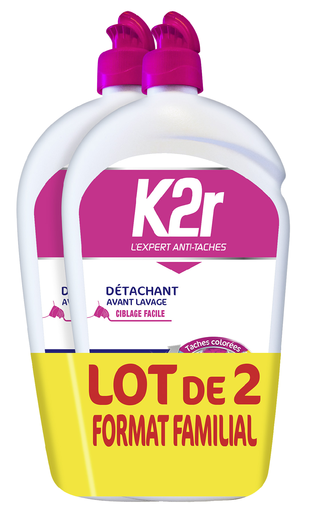 K2r - Détachant avant-lavage liquide avec ciblage facile - flacon 750 ml