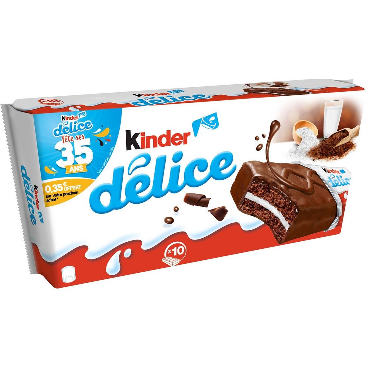 Auchan : 2 chocolats Kinder achetés, le 3ème offert